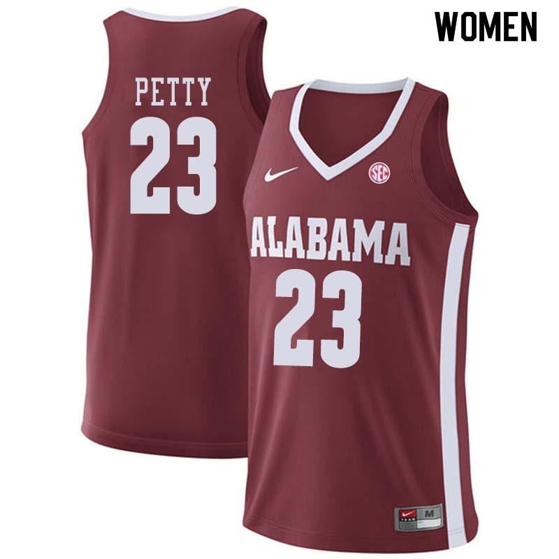 Women #59 Donta Hall Alabama Crimson Tide College Basketball Jerseys Sale-Crimson